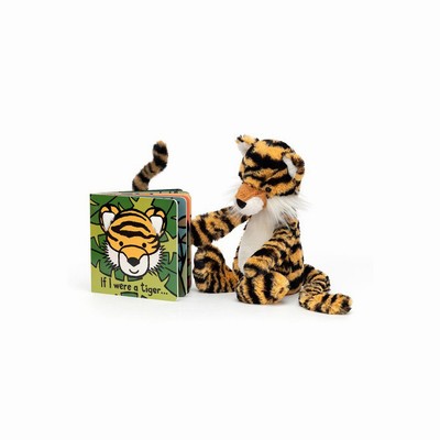 Jellycat If I Were A Tiger and Bashful Tiger Medium USA | 32760RVJZ